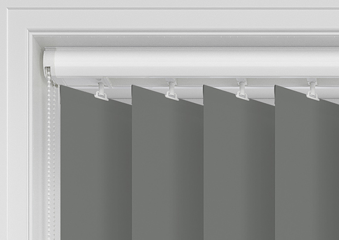 Trinity (FR Blackout), Seal Grey - Vertical Blind - Image 13